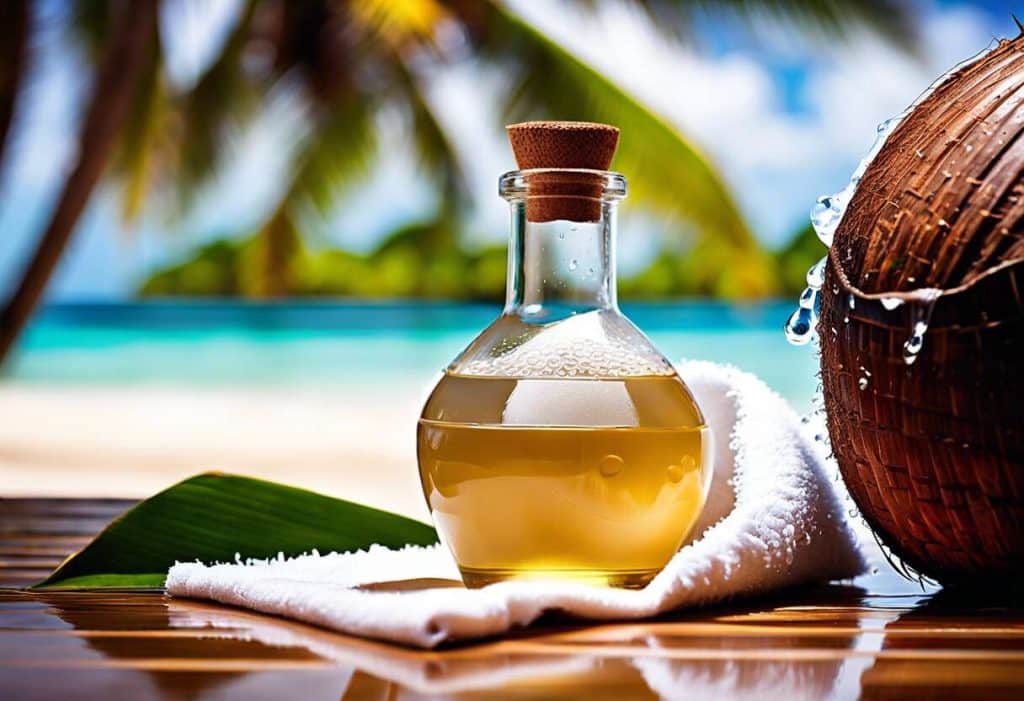 L’huile de coco en soin hydratant post-gommage : bénéfices et utilisations
