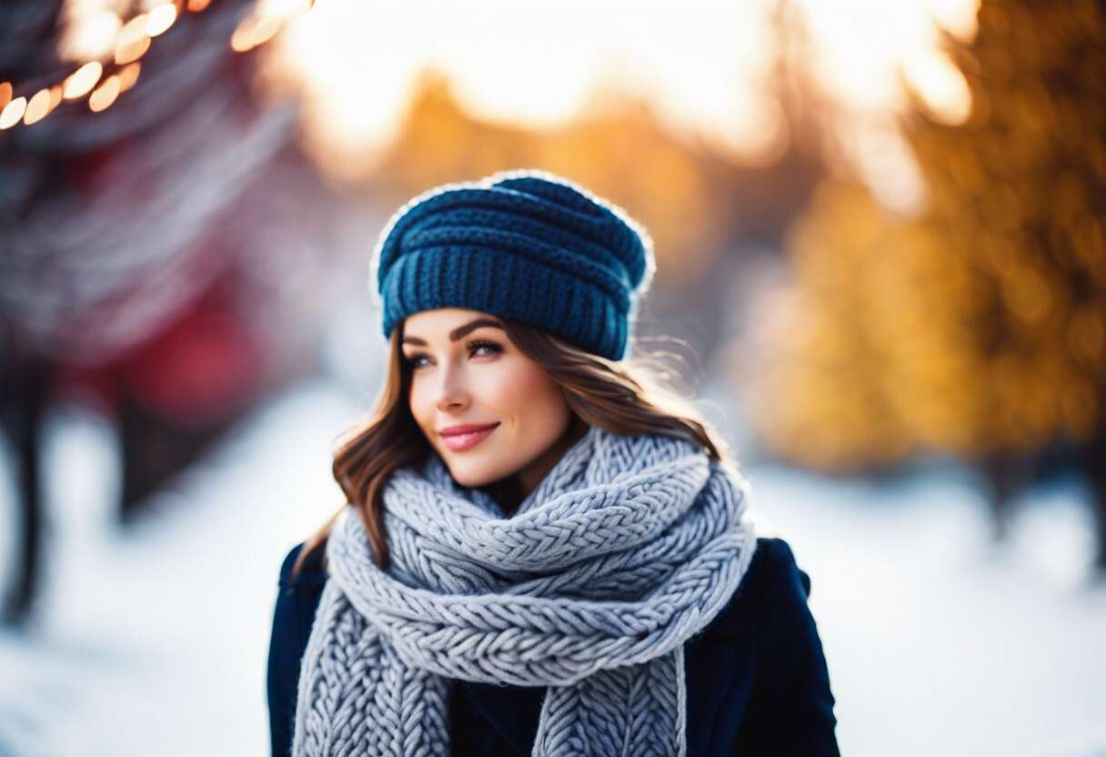 écharpes d'hiver : chaleur et style avec la laine