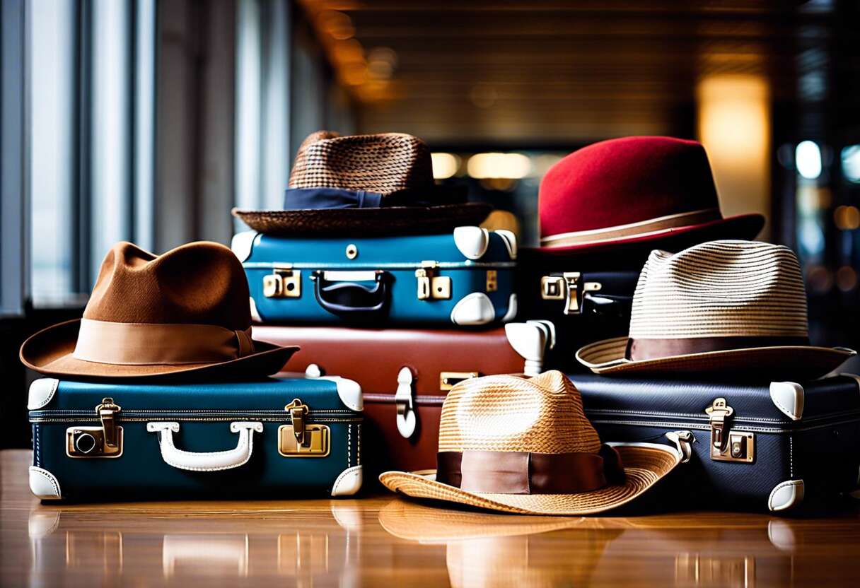 Conseils de rangement des chapeaux dans les valises et bagages à main
