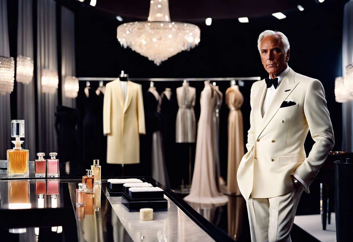 Giorgio armani : un parcours fascinant de la haute couture aux parfums