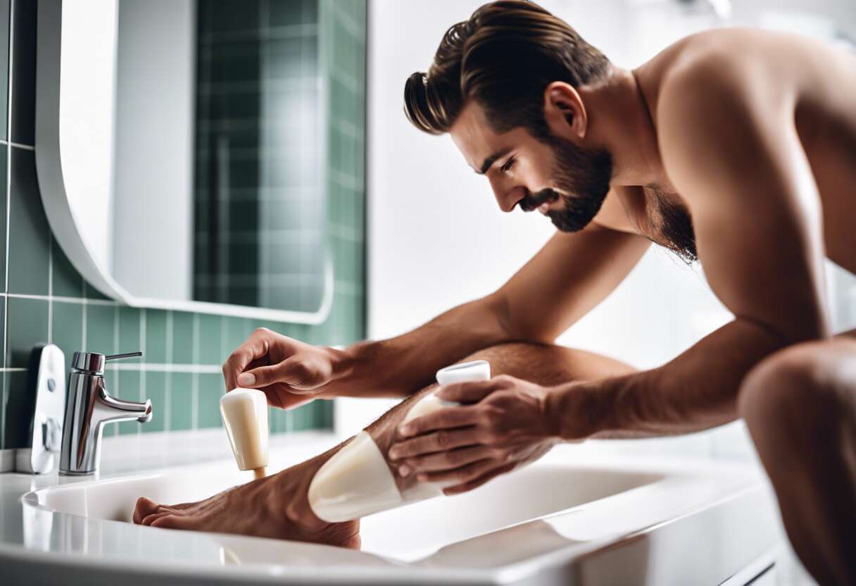L'application efficace d'une crème dépilatoire : mode d'emploi pour hommes