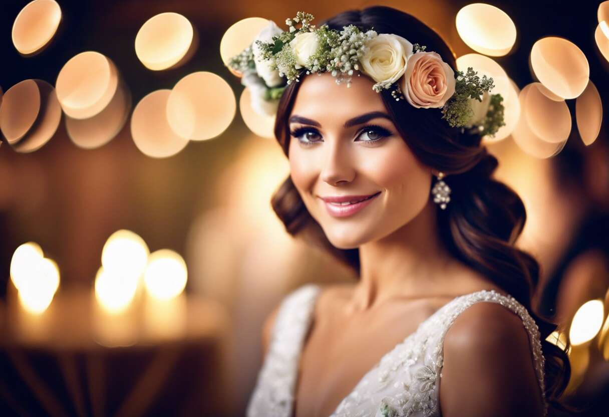 Quel headband fleuri adopter pour un mariage ou une réception chic ?